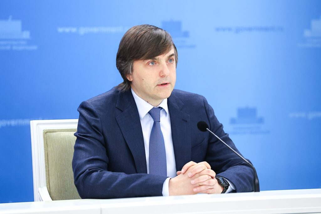 Министр просвещения Российской Федерации Кравцов Сергей Сергеевич