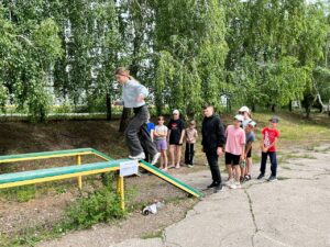 военно-спортивная игра на местности «Зарничка»